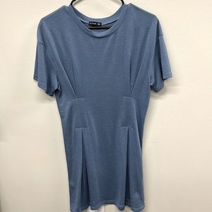 Soft Blue Tshirt Dress